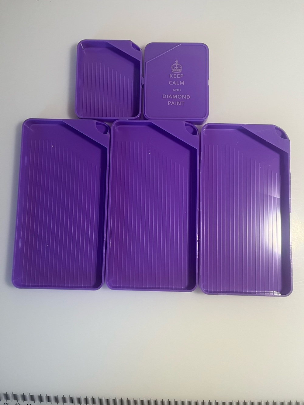 #T-1 5pc Diamond Tray - Interlocking
